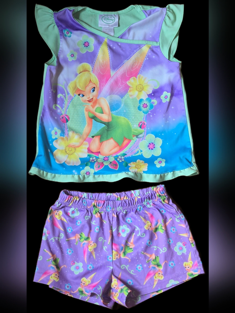 6/6X Disney Tinker Bell Pajama Set